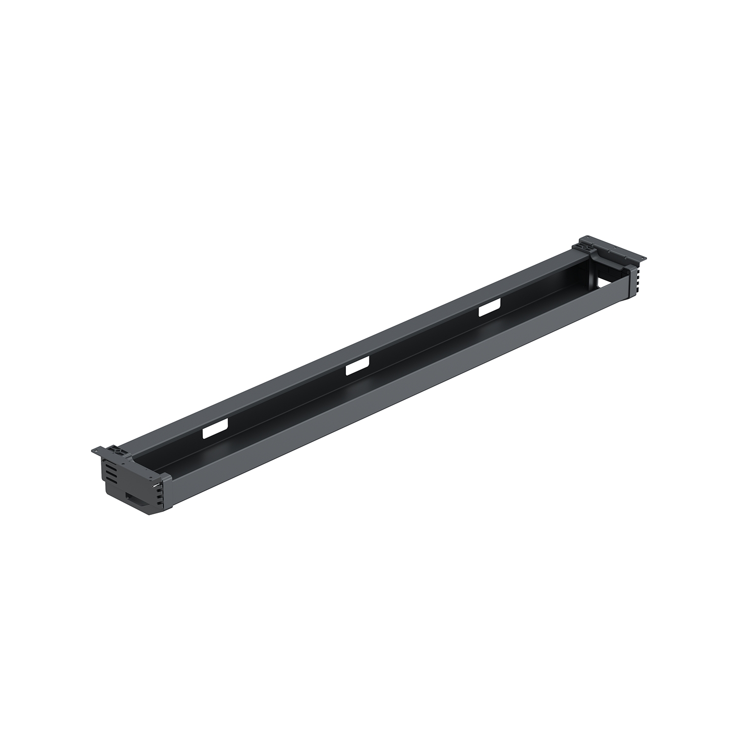 HETTICH Kabelwanne 1200, schwarz