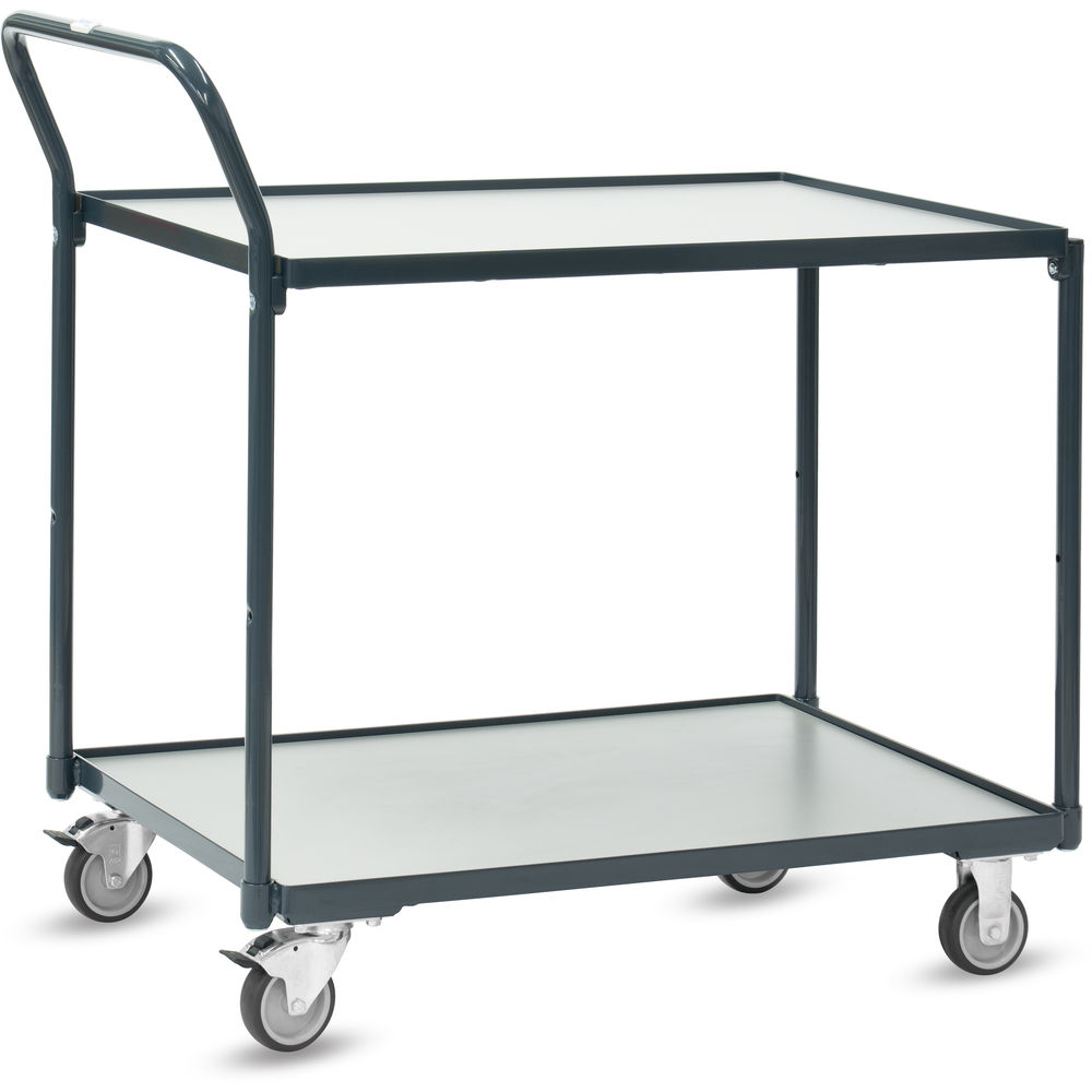 Fetra Tischwagen Basic 2241-7016 2 Etagen 200kg Tragkraft 910x610mm Ladefläche