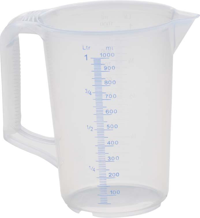 Hünersdorff Messkanne geschl.Griff 1000ml Hünersdorff