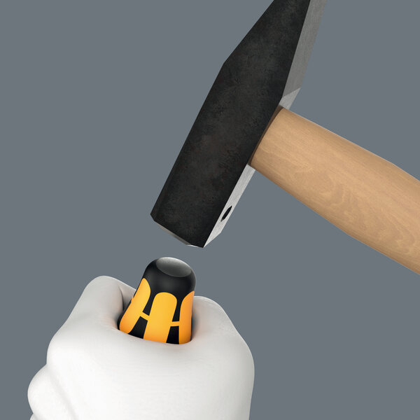 Integrated impact cap, Gerät