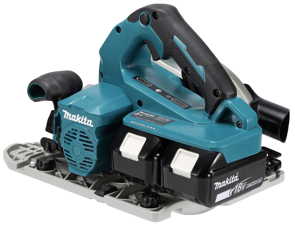 Makita Akku-Handkreissäge DHS782ZJ 2x18V LXT bürstenlos 62,5mm Schnitttiefe im MAKPAC