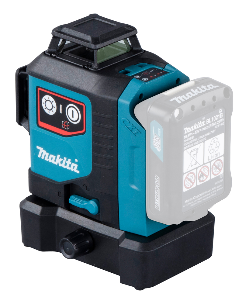 Makita SK700D Akku-Multilinienlaser rot 12V max. Solo in Transporttasche