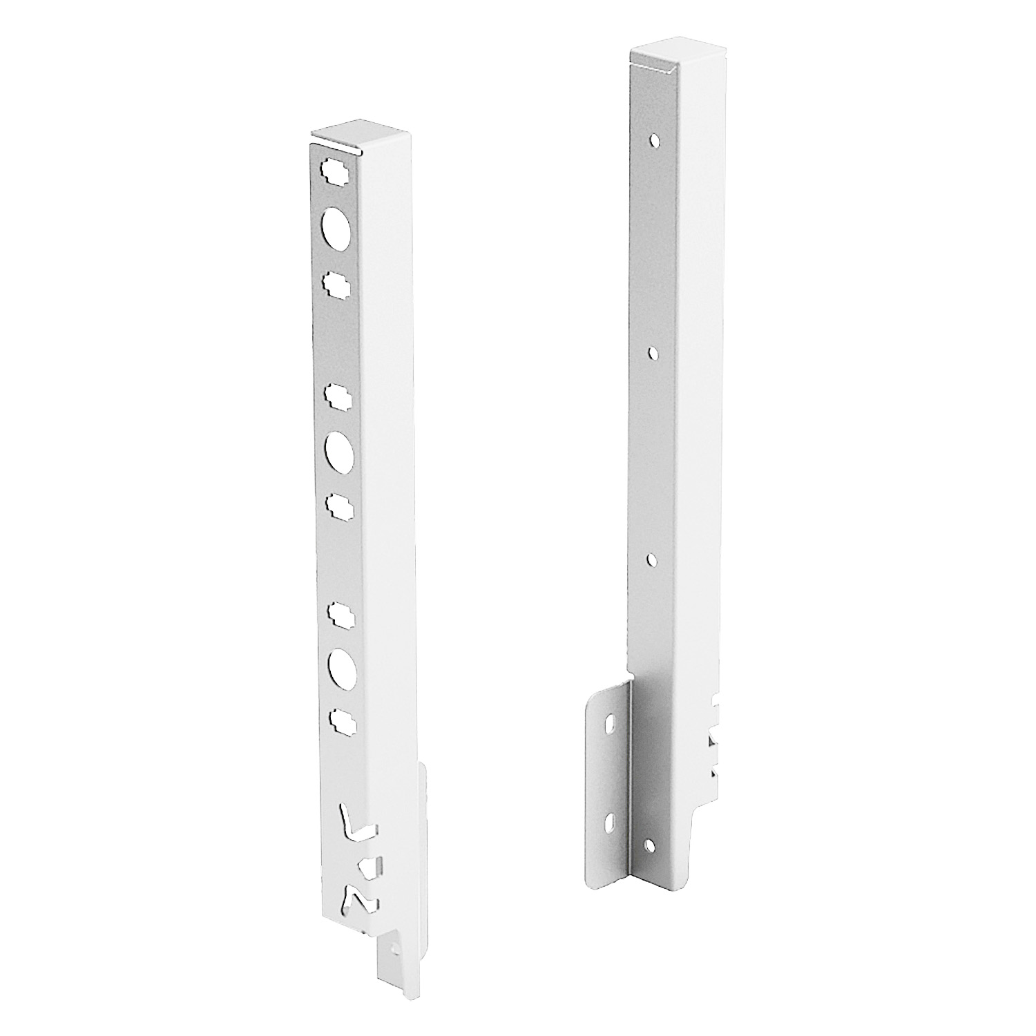 HETTICH Set Rückwandverbinder ArciTech 282 mm, weiß, links und rechts