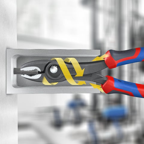 Knipex TwinGrip Front- und Seitengreifzange 82 02 200 200mm 4-22mm Comfort-Griffe