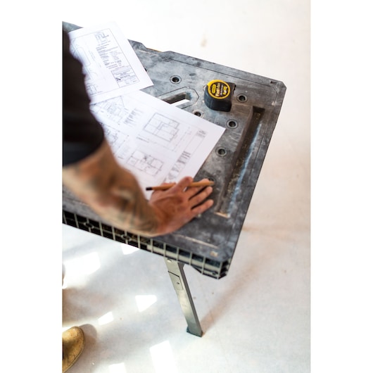 Stanley Klappbare Werkbank FATMAX FMST1-75672 455kg Tragkraft 85x60cm Arbeitsfläche