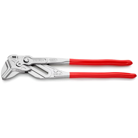 Knipex Zangenschlüssel XL 86 03 400 verchromt mit Kunststoff überzogen 400 mm