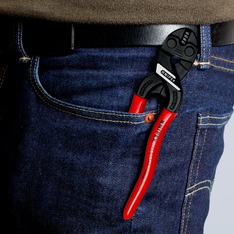 Knipex CoBolt® S Kompakt-Bolzenschneider 71 01 160 mit Kunststoff überzogen