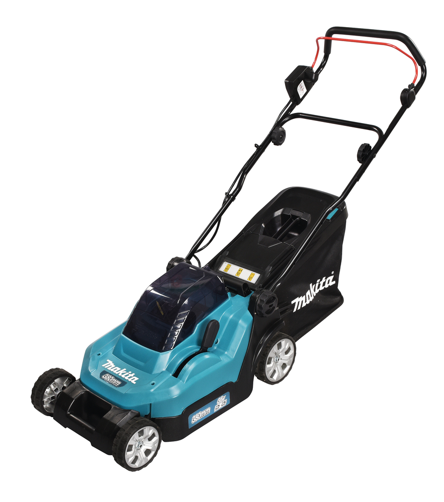 Makita Akku-Rasenmäher DLM382PM2 2x18V 38cm 40L Kunststoffdeck