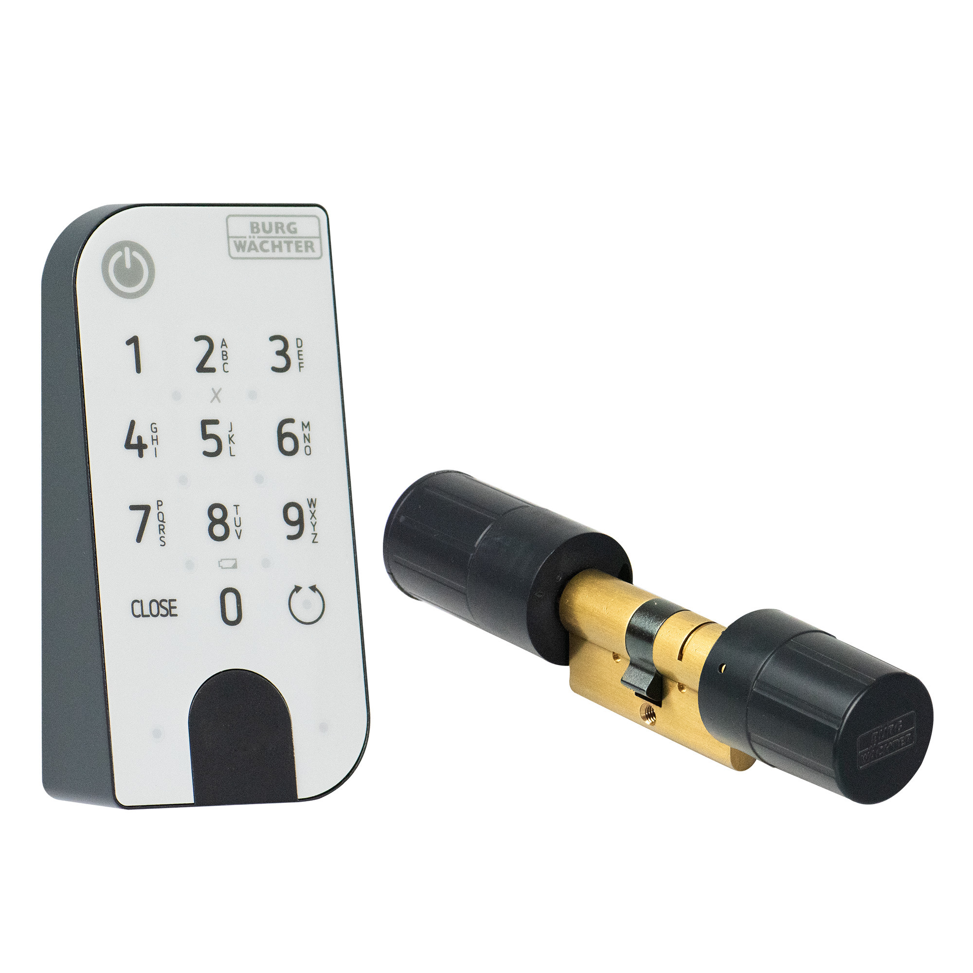 Burg-W SecuENTRY Set: Türzylinder + PIN-Tastatur ENTRY Home 5001 PIN