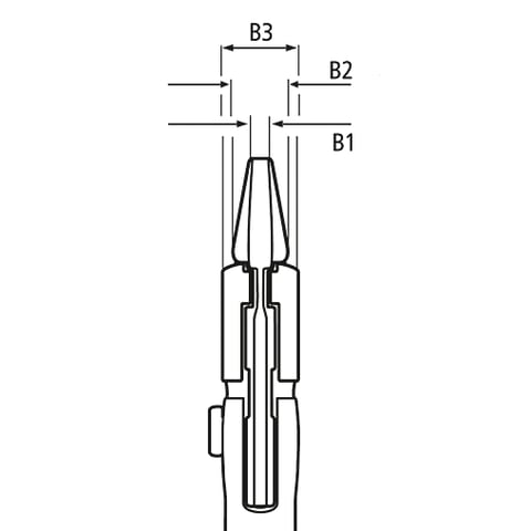 Knipex Mini-Zangenschlüssel 86 03 125 Zange und Schraubenschlüssel in einem Werkzeug 125 mm