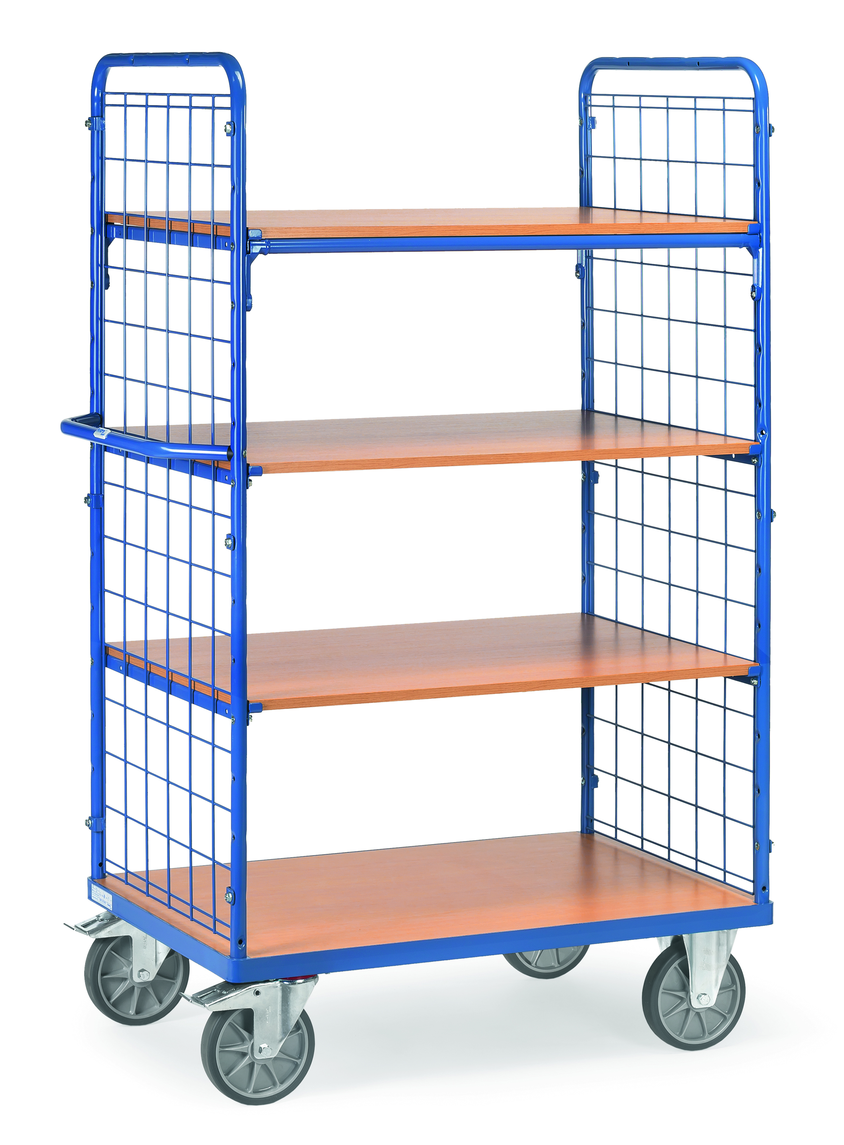 Etagenwagen mit Drahtgitter