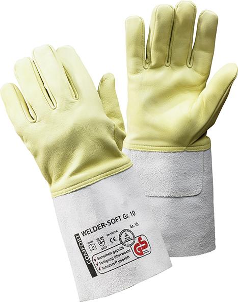 FORTIS Schweißerhandsch.WelderSoft,Ziegennappa,Gr10FORTIS
