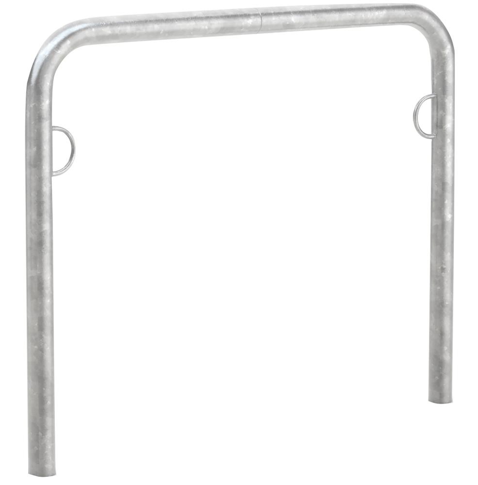 WSM Fahrrad-Anlehnbügel verzinkt, L 1000 mm zum Einbetonieren