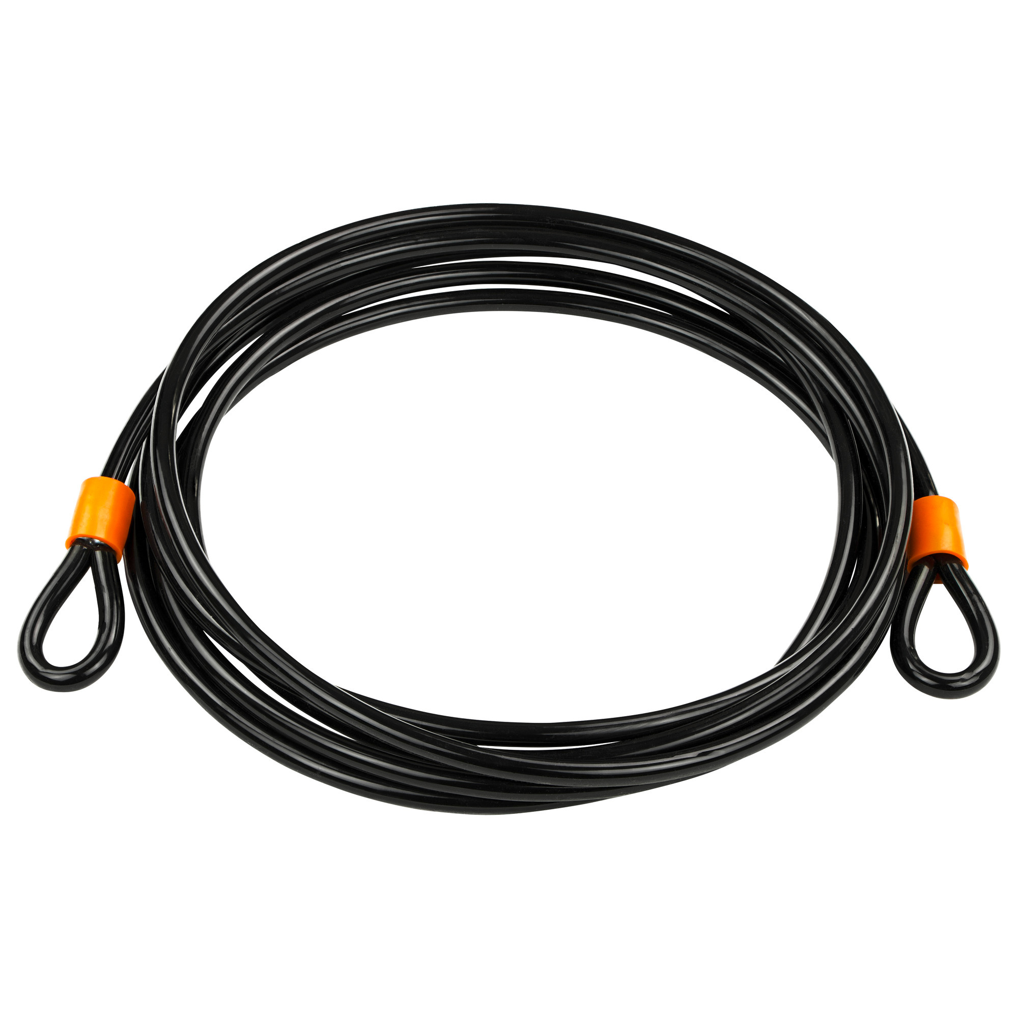 Burg-W Spiralseil / Sicherheitskabel 750 Ø 10 mm mit Ösen 5 mtr. lang