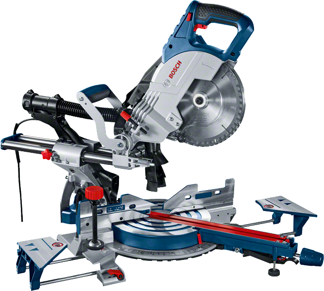Bosch GCM 8 SJL Zug- und Gehrungssäge mit Laserführung., Kapp- und Gehrungssäge, Metallkreissäge, Sägeblatt, Zugfunktion, Aluminium