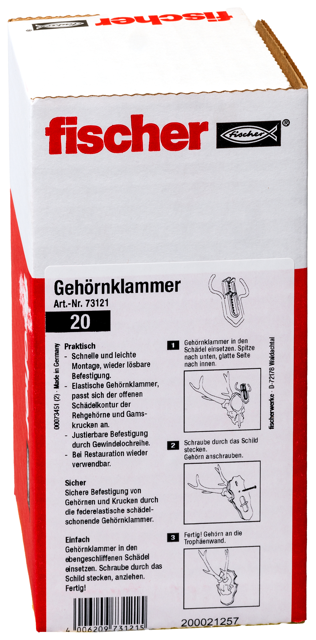Produktbild, Kiste, Karton, Lieferung des Pakets, Person