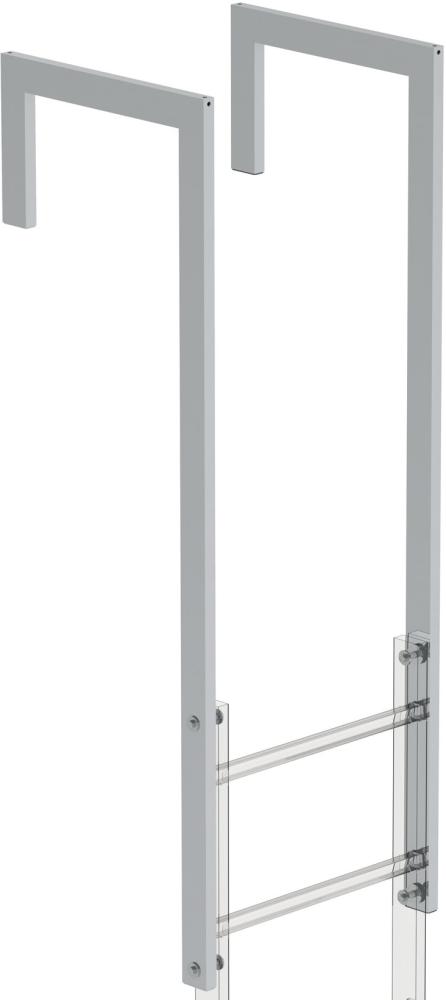 MUNK Ausstiegsholm abgewinkelt L 1600 mm Stahl verzinkt