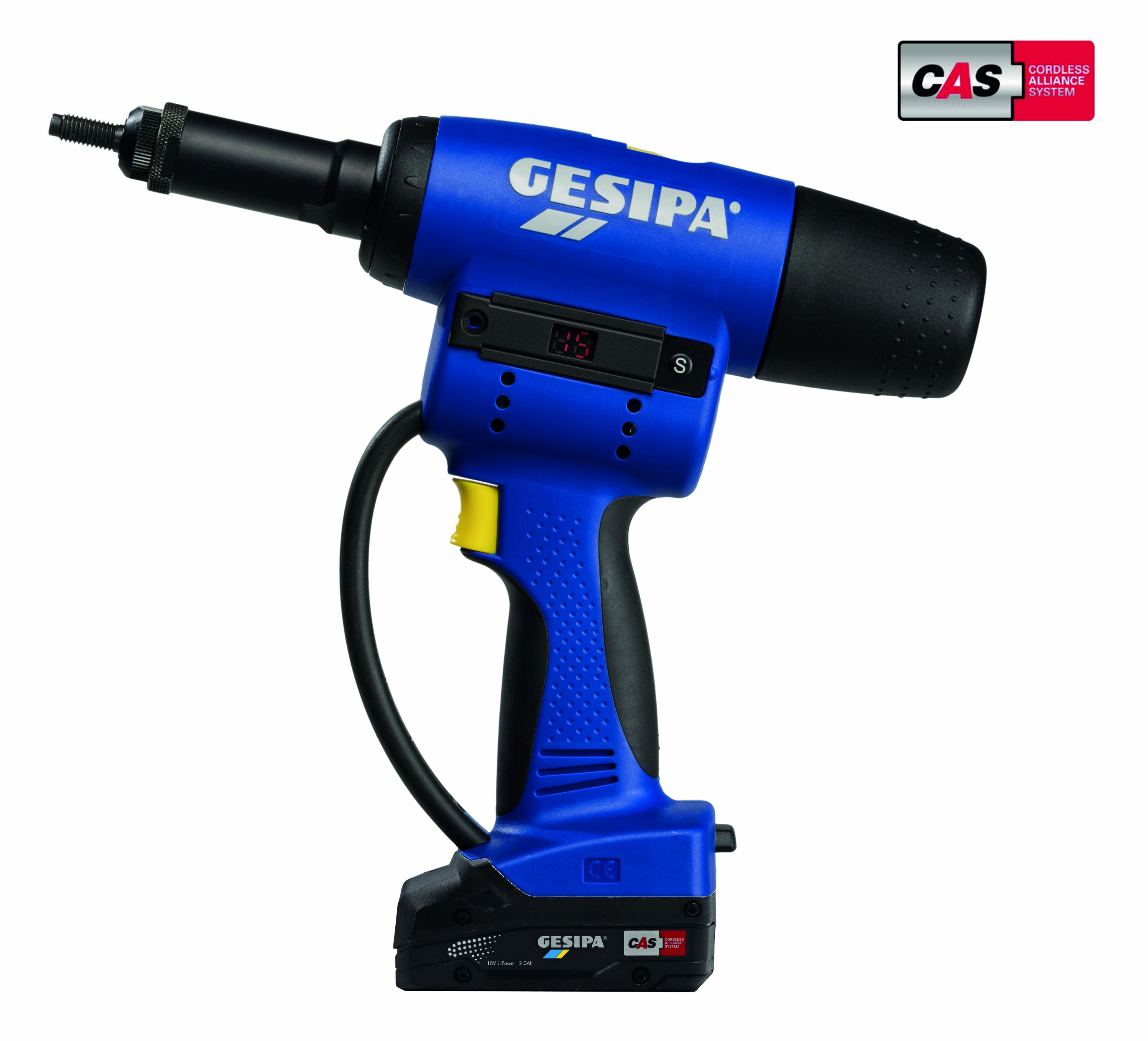 Gesipa FireBird Pro Gold Edition CAS mit 1 Li-Ion Akku 18V - 2,0 Ah / Ladegerät in L-Boxx Gesipa FireBird Pro Gold Edition CAS mit 1 Li-Ion Akku 18V - 2,0 Ah / Ladegerät in L-Boxx