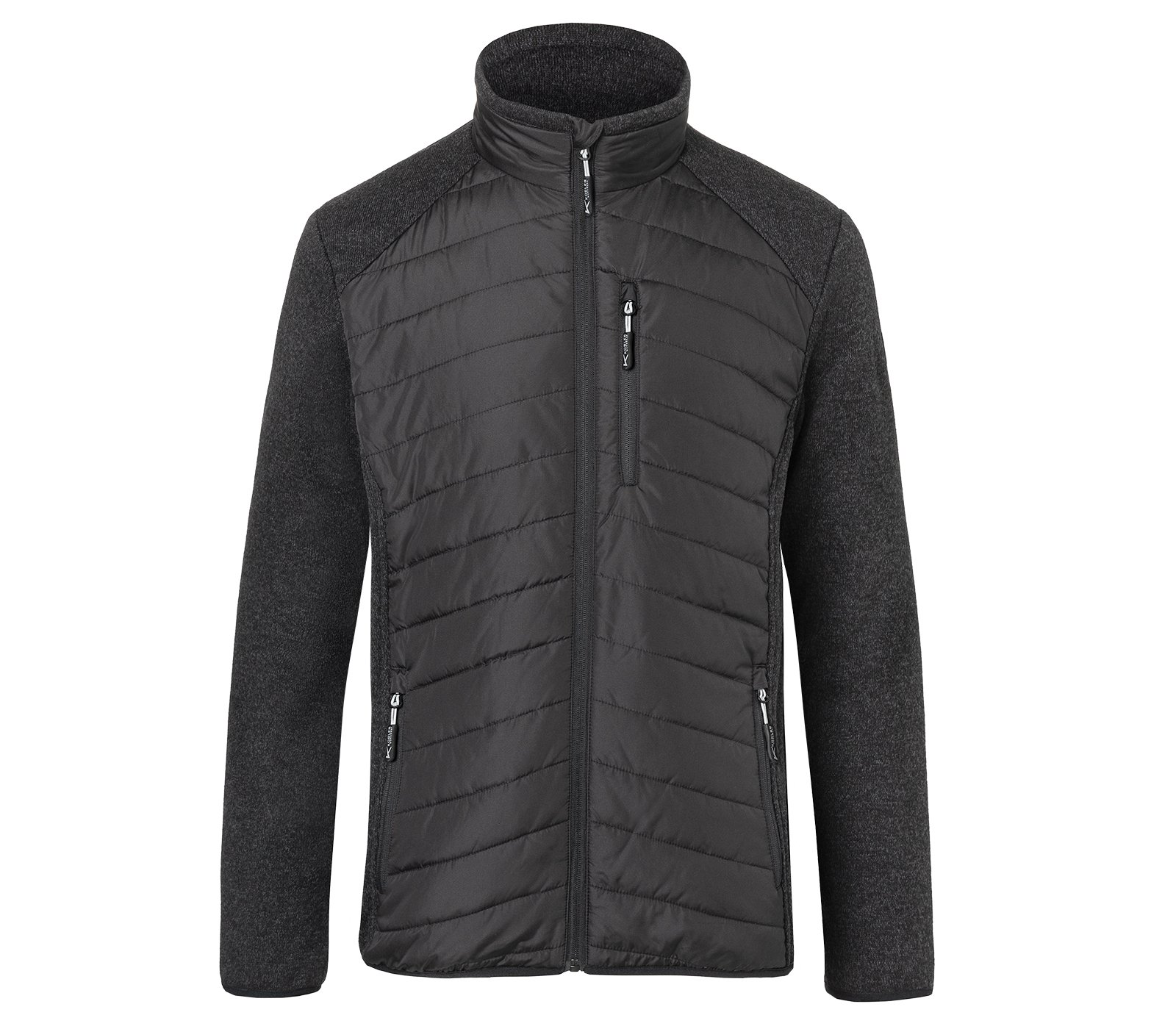 Kübler Hybridjacke schwarz/dunkelgrau  1342 5201-9998-XXL