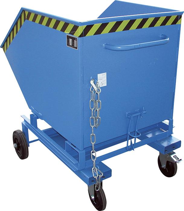 Bauer Südlohn Kastenwagen KW-ET 600 l B1070xT1395xH1220 mm RAL5012 Tragkraft 300kg