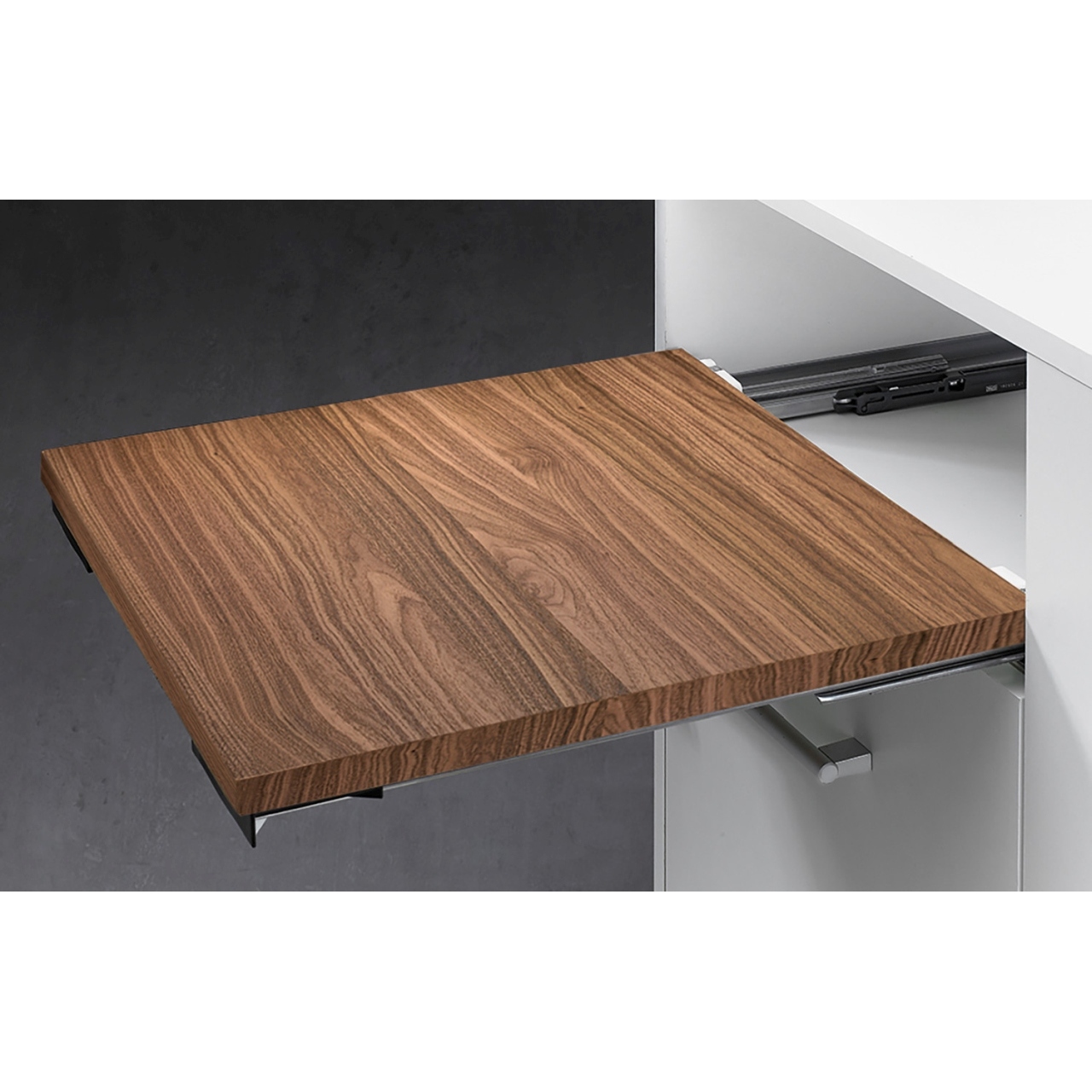HETTICH Quadro V6 BM mit Silent System, Aufschiebemontage, Montage auf Korpusboden 1, Varianten