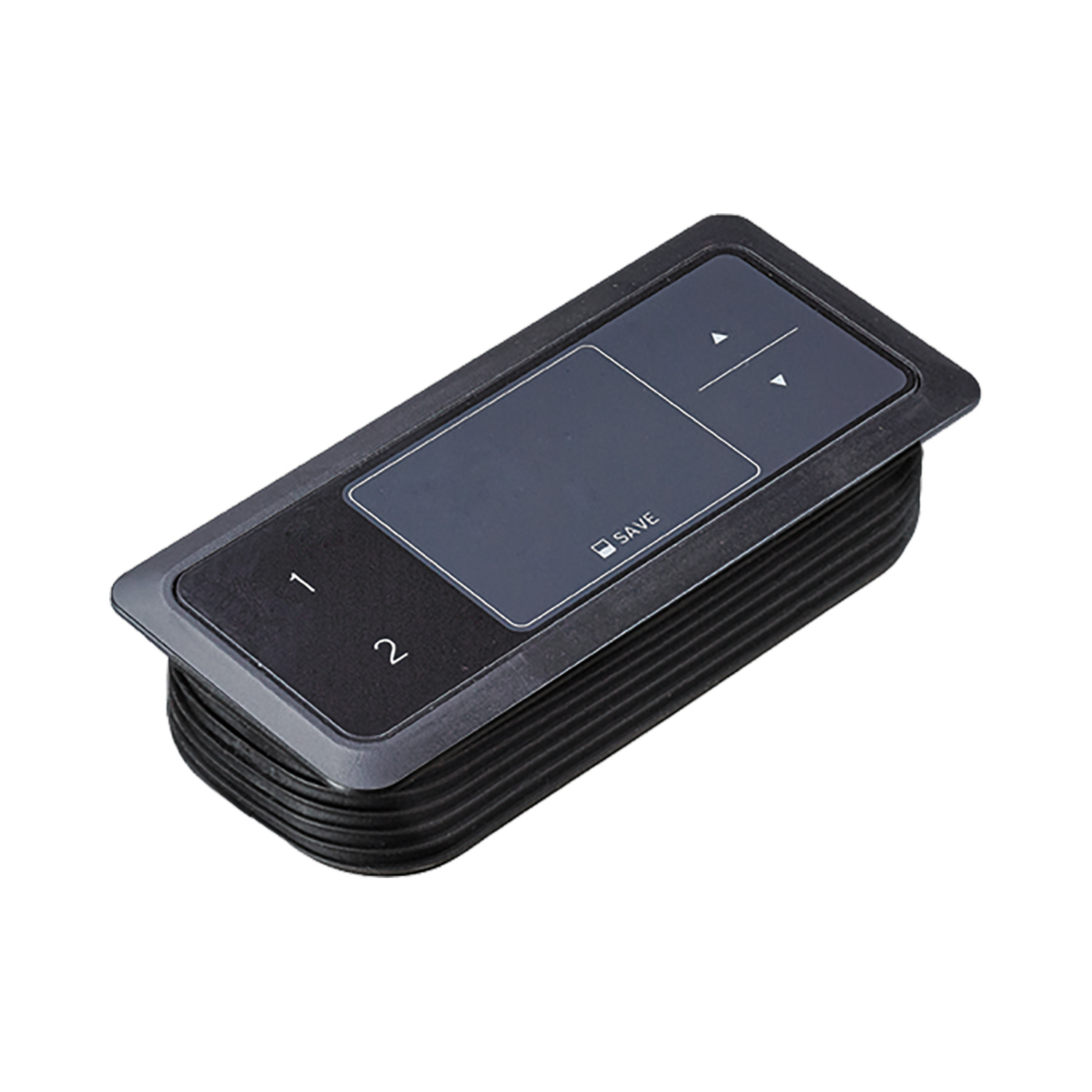 HETTICH Handschalter Touch Inlay, schwarz