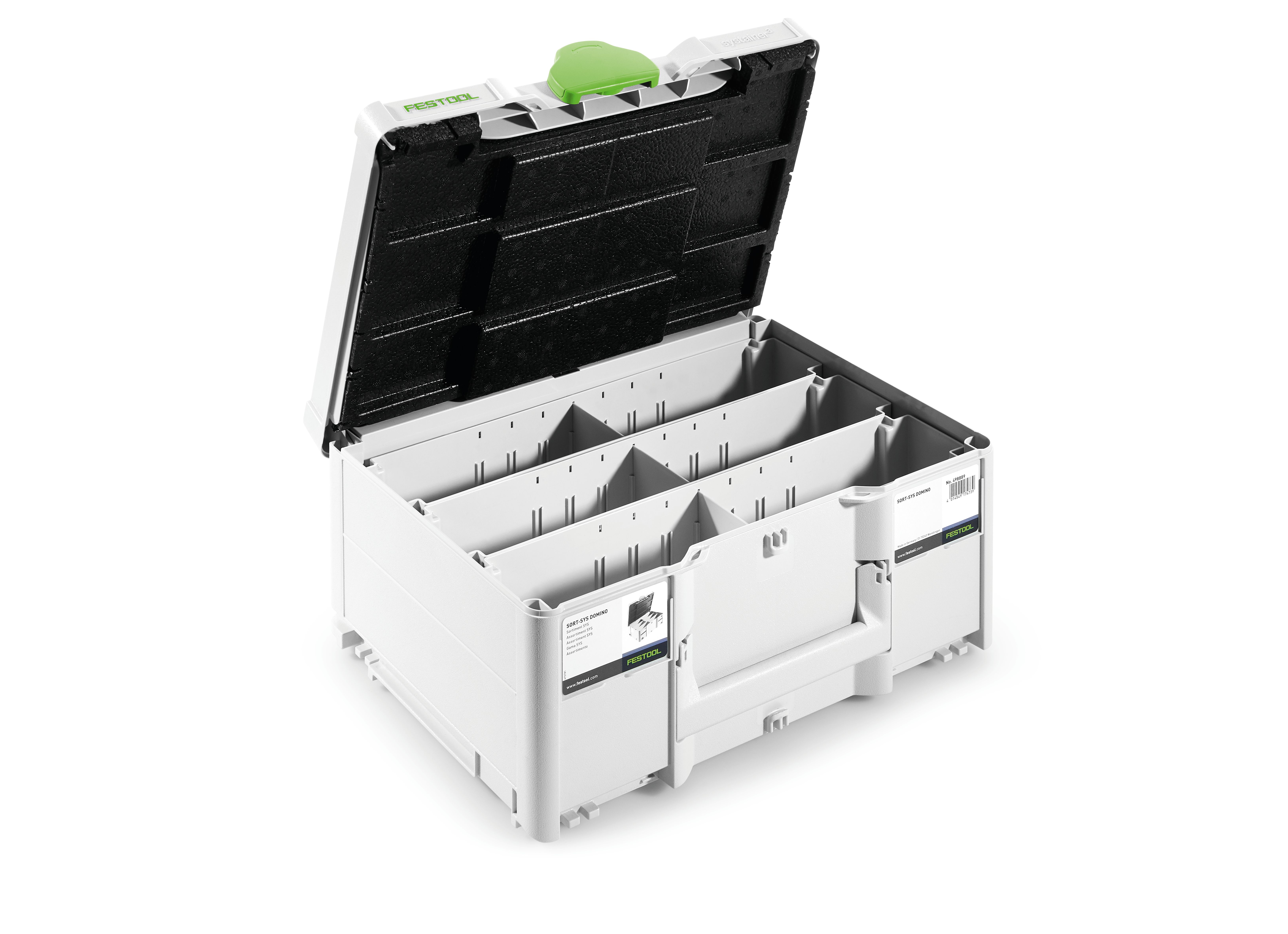 Systainer³ SORT-SYS3 M 187 DOMINO, Schublade, Mobiliar, Kiste, Kabinett, Krippe