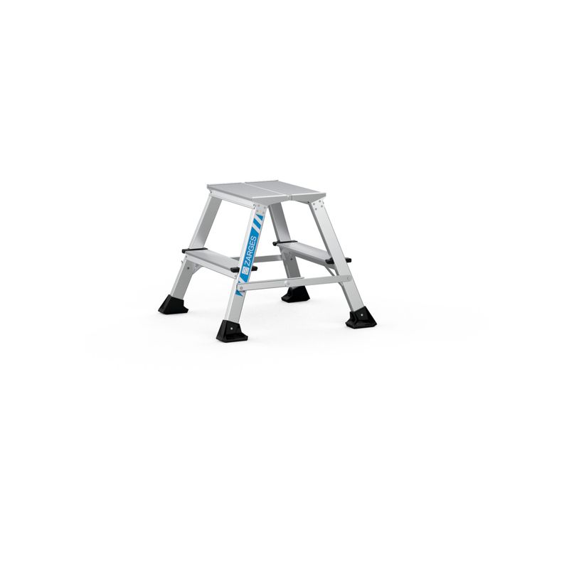 ZARGES XLstep P - Podest schmal 2 x 2 Stufen 40101