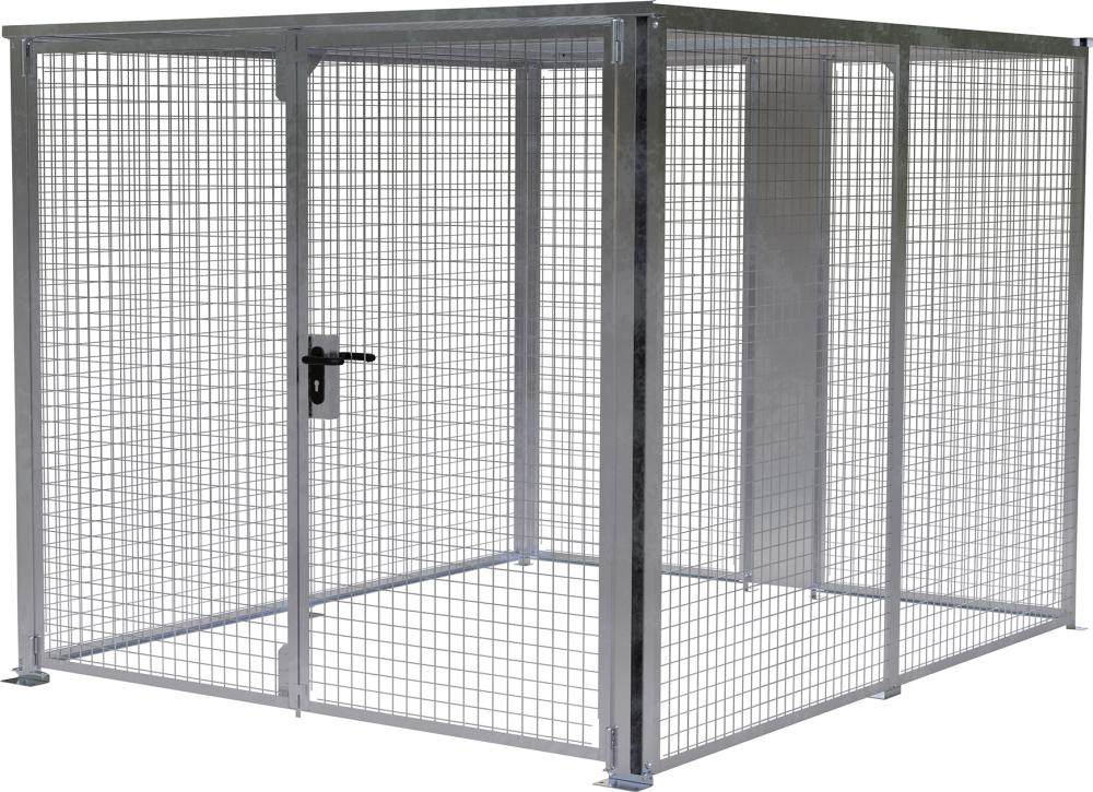 Bauer Südlohn Lagerbox LBM 3000 B2450xT3010xH2100 mm verzinkt