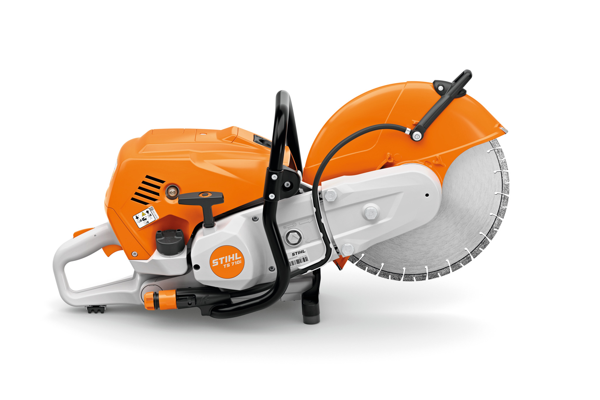 Kreissäge, Sägeblatt, orange, Fläche, Stihl
