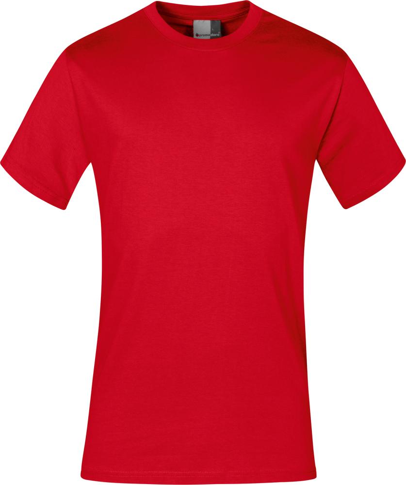 Promodoro T-Shirt Premium, Gr. XL, rot