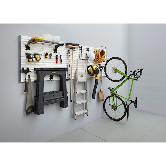 Stanley Trackwalls Fahrradhalterung vertikal STST82616-1 bis 16kg
