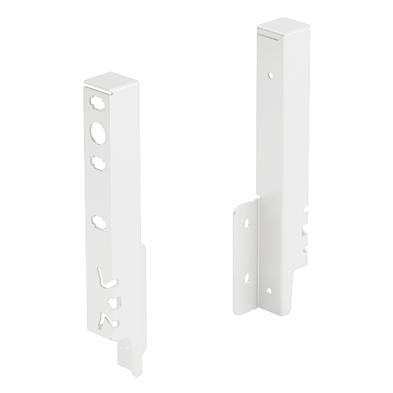 HETTICH Set Rückwandverbinder ArciTech 186 mm, weiß, links und rechts