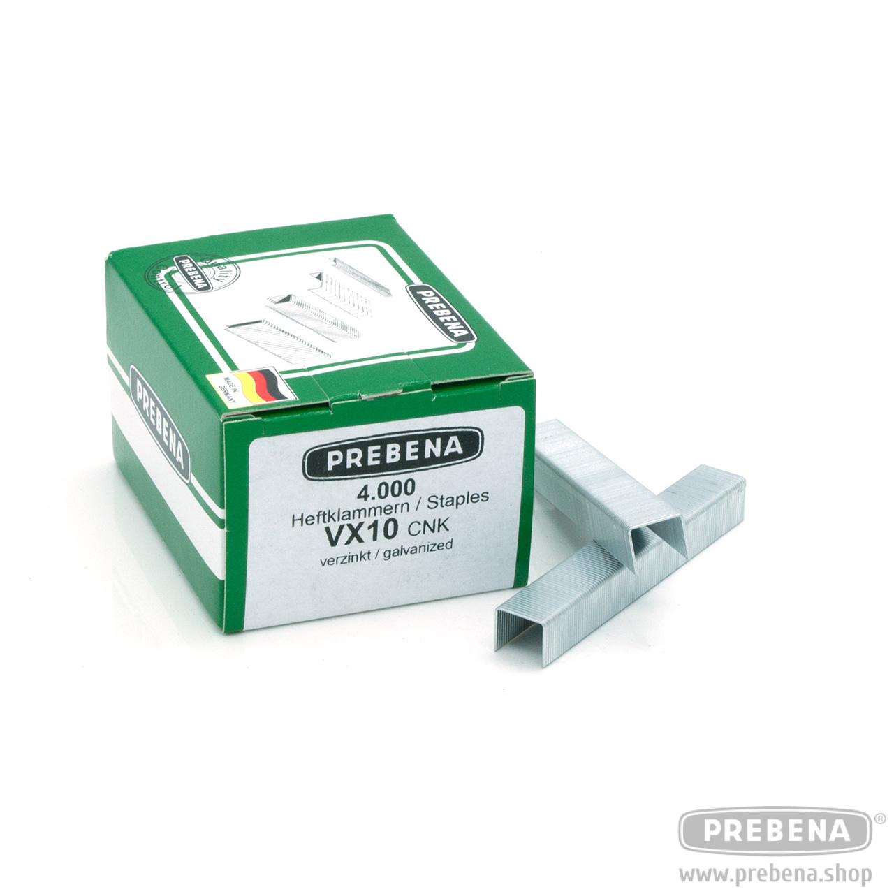 Prebena Heftklammern VX10CNK verzinkt 10mm