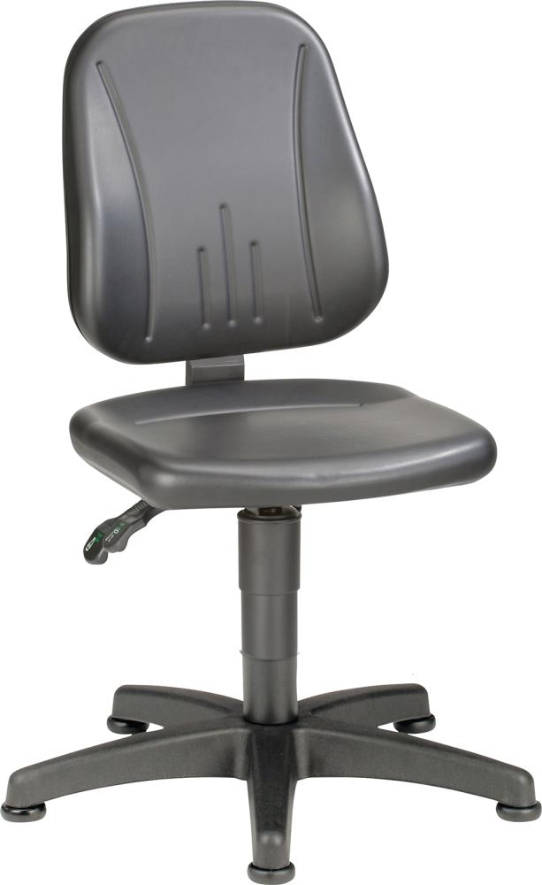 bimos Bimos Arbeitsstuhl 9650-0551 Unitec 1 Sitzhöhe 440-620 mm mit Gleiter, Kunstleder