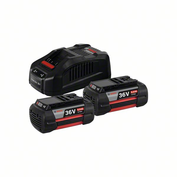 Bosch Starter-Set 2x GBA 36V 6.0Ah + GAL 3680 CV