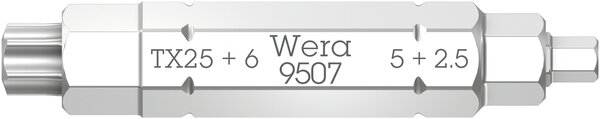 9507 SB 4-in-1 Bit 2, 2.5; 5; 6 x TX 25 x 37 mm