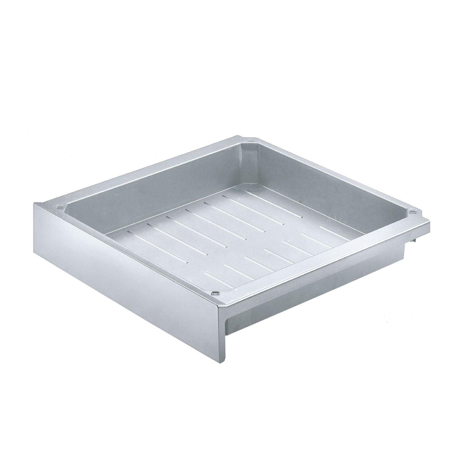 HETTICH SmarTray Schale, Höhe 60 mm, Aluminium Optik