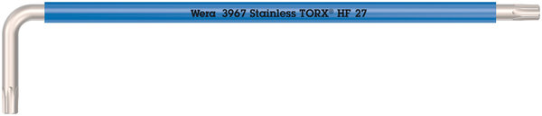 3967 SXL HF TORX® L-key Multicolour with holding function, long, stainless, TX 2, Datei
