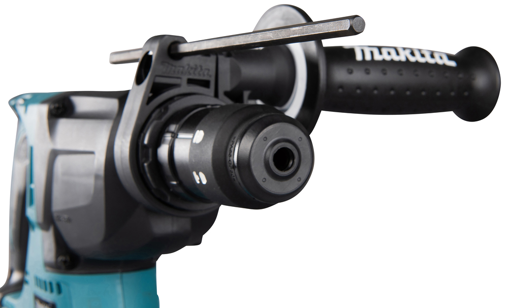 Makita Akku-Kombihammer DHR243RTJW 18V 5.0Ah SDS-Plus mit Staubabsaugung DX07