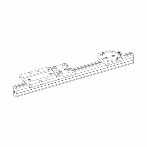 Roto Lehre 602577 TS12447 für Beschlagpositionen