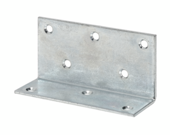 Vormann Breitwinkel 000172075Z ungleichschenklig 75x40x25mm Stahl blau verzinkt