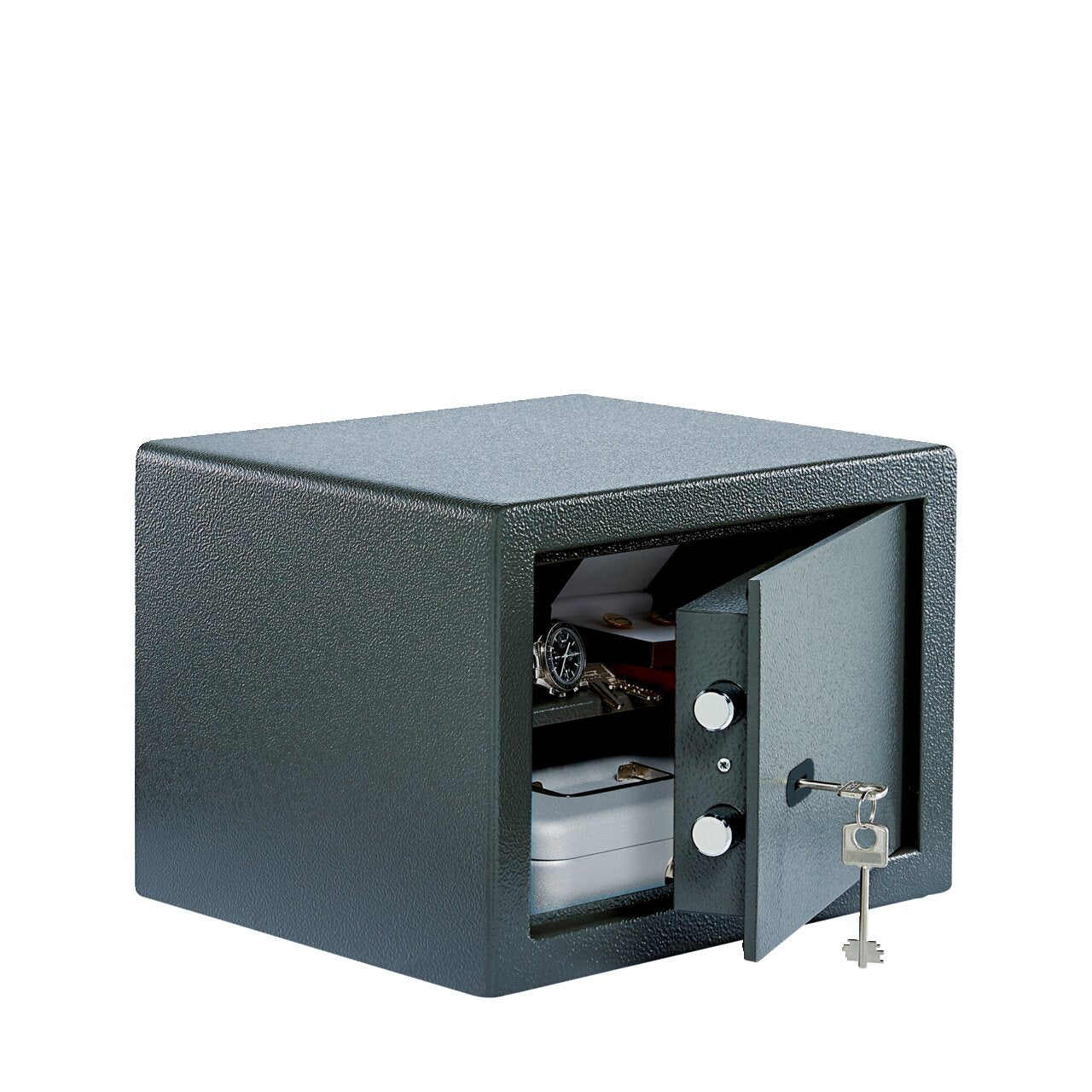 Burg Wächter Möbeltresor Pure-Safe PS 140 E FP mit Fingerabdruckschloss und Zahlenschloss