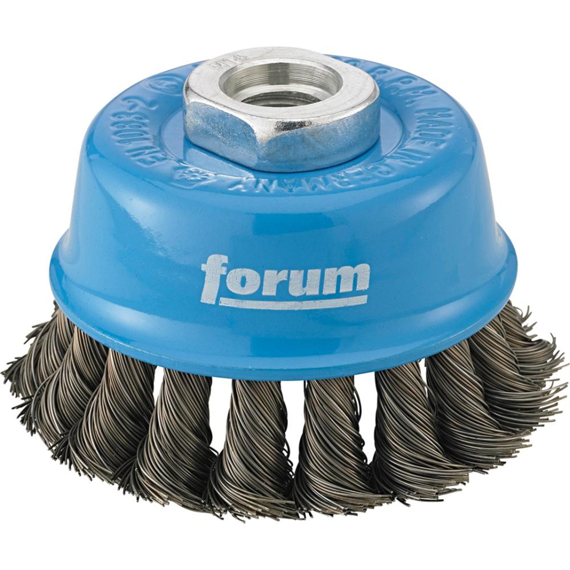 Forum Topfbürste Stahld. M14 65x0,50mm gezopft