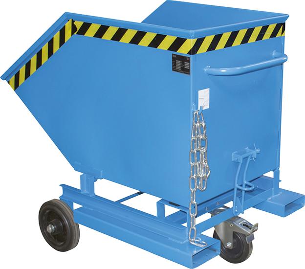 Bauer Südlohn Kastenwagen KW-ET 400 l B900xT1320xH1090 mm RAL5012 Tragkraft 300kg