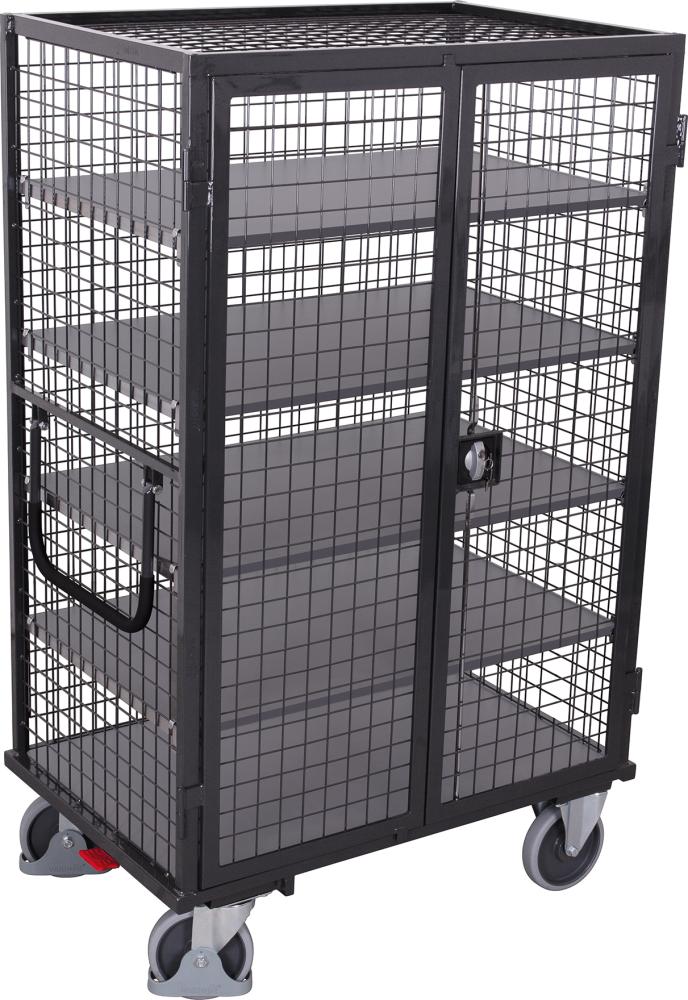 VARIOfit Etagenwagen fest verschweißt RAL 7016 sw-700.987/AG