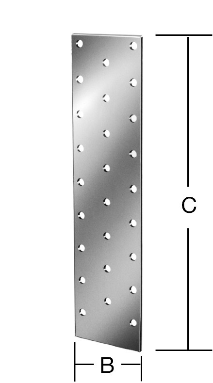 Produktbild Vormann Lochplatten 60X140 mm sendz.verz.
