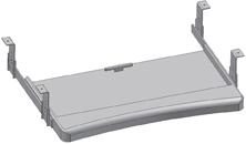Rocholz Tastatur-und Mausablage ausziehbar, 600x420x110mm