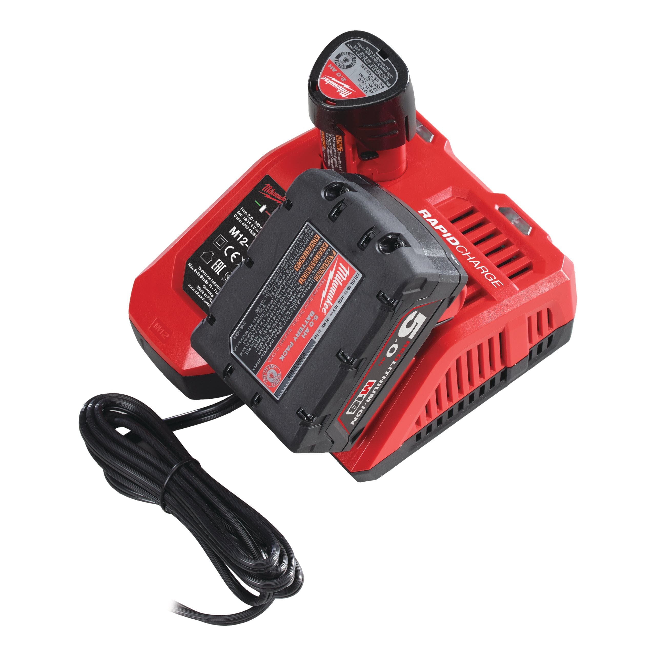 Milwaukee M12-18 FC Akku-Schnellladegerät 12-18V REDLITHIUM-ION