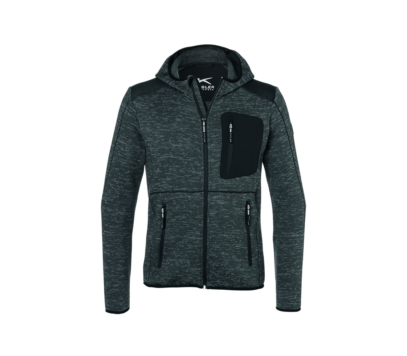 Kübler anthrazit/schwarz  1441 6335-9799-M